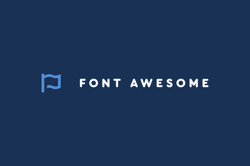 The Font Awesome Flag Flies Again