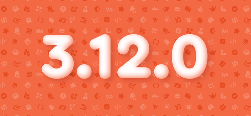 WA 3.12: Figma Design Kit 3.0, Dropdown Links, Plus Tooltip Fixes